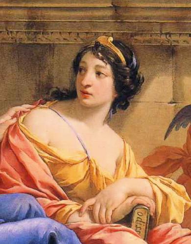 Simon Vouet The Muses Urania and Calliope France oil painting art